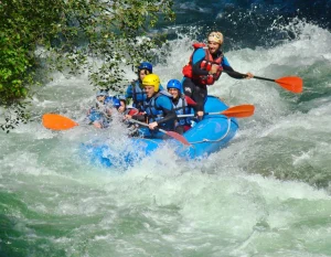 Rafting por el rio Mocoa