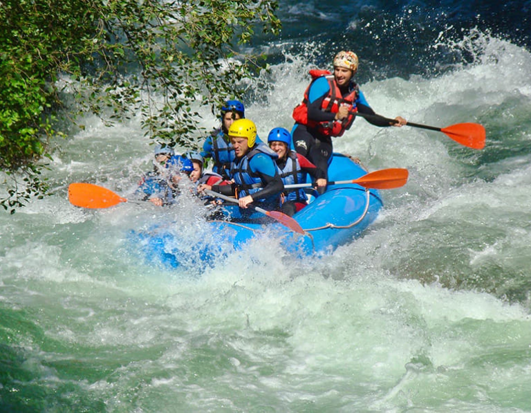 Rafting por el rio Mocoa