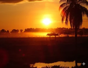 Amanecer en los Llanos: un espectáculo natural