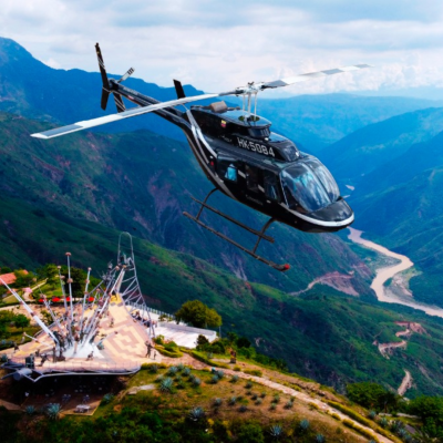 Tour Vuelo en Helicóptero sobre el Cañón del Chicamocha (3)